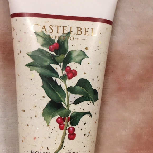 Castelbel Porto Christmas Winter Holiday Scented Holly Berry Hand Cream NWT 2oz - Picture 3 of 15